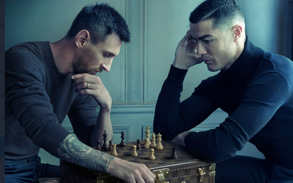 Louis Vuitton réunit Messi et Ronaldo : le carton publicitaire attendu ?